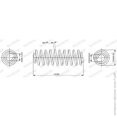   Monroe MONSP3828 (SP3828)