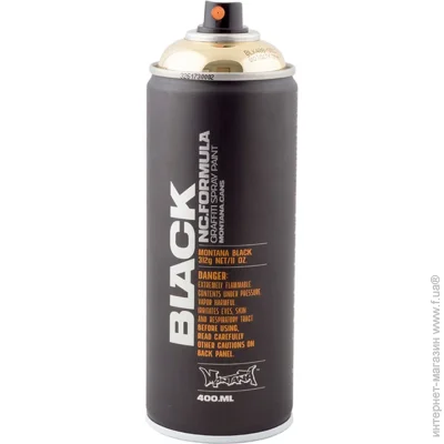 Montana   BLACK Goldhrome  400 