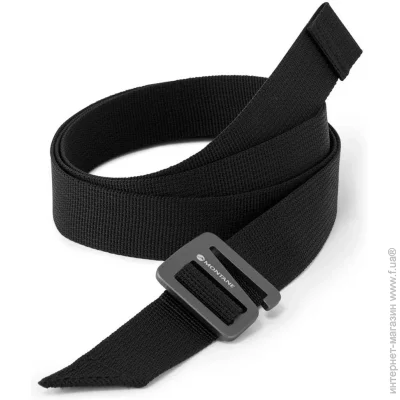  Montane 25mm Belt Black One Size (AL25BBLAO15)