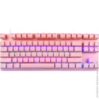  Motospeed K82 Hot-Swap Outemu Blue (mtk82phsb) Pink USB