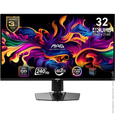  MSI 31.5 " 240  MAG 321UPX QD-OLED