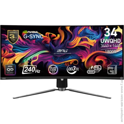  MSI 34.18 " 240  MPG 341CQPX QD-OLED