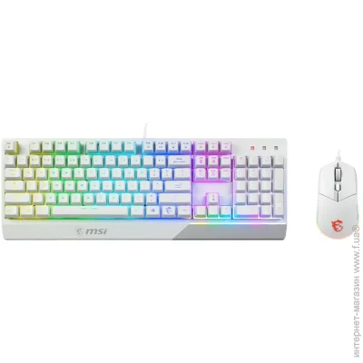 MSI  +  VIGOR GK30 COMBO WHITE UA (2750799294)