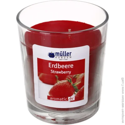 Muller Kerzen   Strawberry