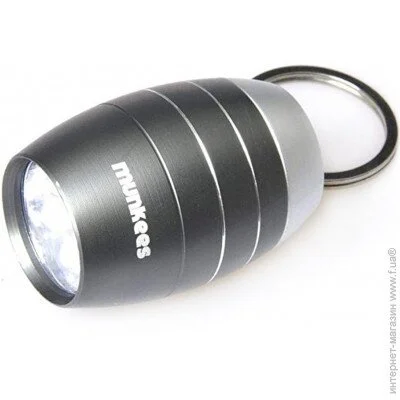 Munkees  1082 Cask Shape 6-LED Light Grey (1012-1082-GY)