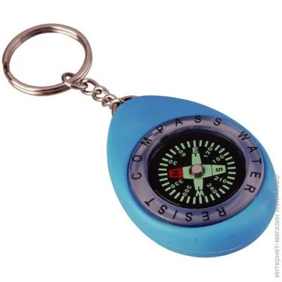 Munkees - 3153 Keychain Compass (1012-3153-BL)