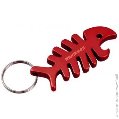 Munkees  Fish Bone Red (1012-3428-RD)