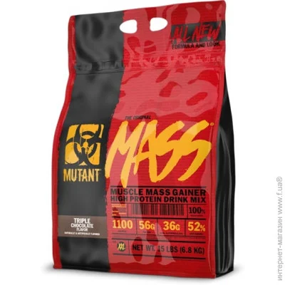  Mutant Mass 6800 g /24 servings/ Triple Chocolate (000008811)