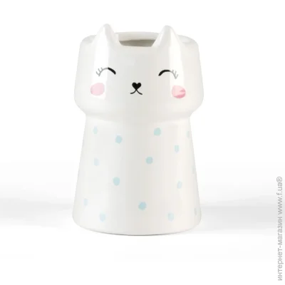 MVM ϳ    Cute Cat BA-21 White