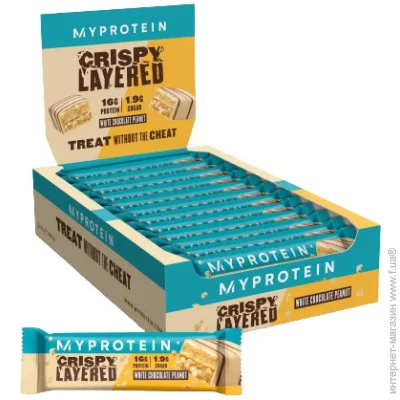 Myprotein   Crispy Layered 12x58g (1086-100-97-1247238-20)