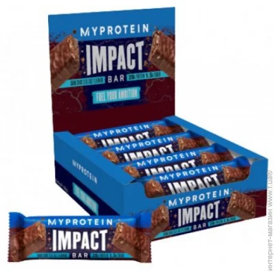 Myprotein   Impact Protein Bar 12x64g (1086-100-33-2285326-20)