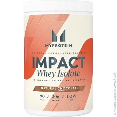  Myprotein Impact Whey Isolate 480 g /19 servings/ Natural Chocolate (000026702)