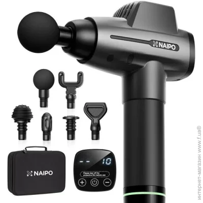 Масажери Naipo Масажер перкусійний ручний (NPMGUN-006) (2764230101) Масажери Naipo Масажер перкусійний ручний (NPMGUN-006) (2764230101)