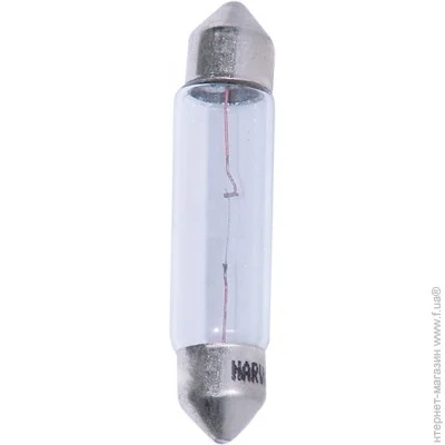    Narva C10W 12V 10W SV8,5 11X41 | FESTOON LAMPS | 10 (17314)