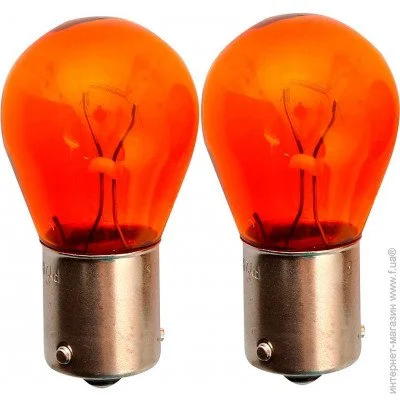    Narva PY21W 12V 21W BAU15S AMBER Blister 2 pcs. (17638B2)
