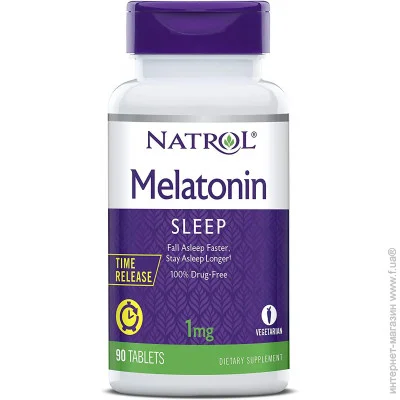 Спеціальна добавка Natrol Melatonin 1mg 90 таблеток (4384304651) Спеціальна добавка Natrol Melatonin 1mg 90 таблеток (4384304651)