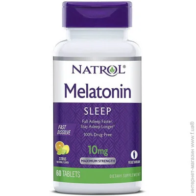     Natrol Melatonin 10 mg Fast Dissolve, 60  
