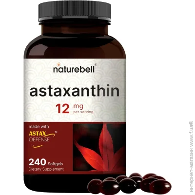   Naturebell  -      Astaxanthin 12mg 240  (4384307281)