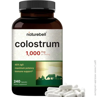   Naturebell  -  ' ',    Colostrum 1,000mg 240  (4384307333)