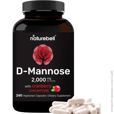   Naturebell  -     D-Mannose 500mg 240  (4384307306)