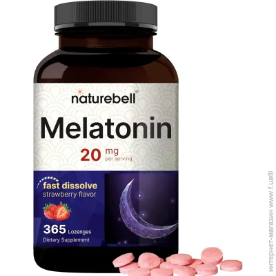   Naturebell  -    Melatonin 20mg 365  (4384307319)