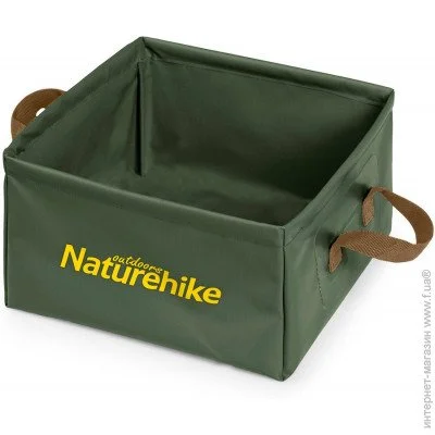  Naturehike Square bucket 13, army green (NH19SJ007)