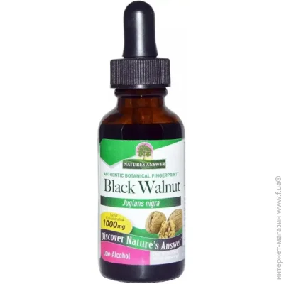   Nature`S Answer Black Walnut 1000 mg 30 ml /30 servings/ (000022218)