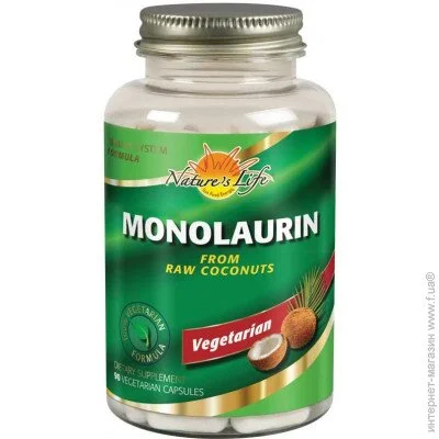 Специальная добавка Nature\'S Life Специальный продукт Monolaurin 90 капсул (4384302599) Специальная добавка Nature\'S Life Специальный продукт Monolaurin 90 капсул (4384302599)