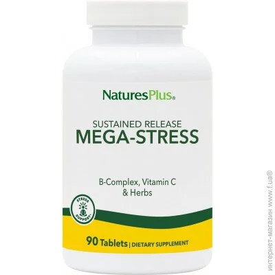       , Mega-Stress, Natures Plus, 90  (NTP1261)