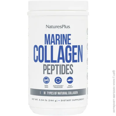        Natures Plus Marine Collagen Peptides, 244 