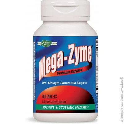   Nature`S Way Mega-Zyme 200  (4384304680)