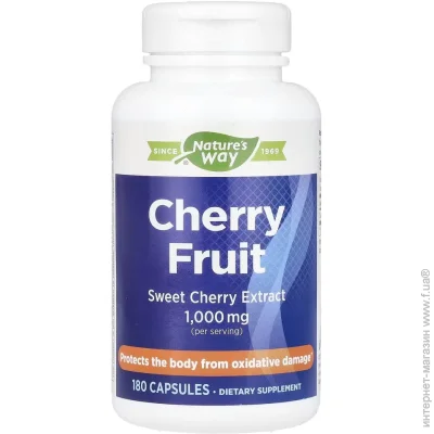  Nature`S Way   Nature's Way Cherry Fruit, 180 