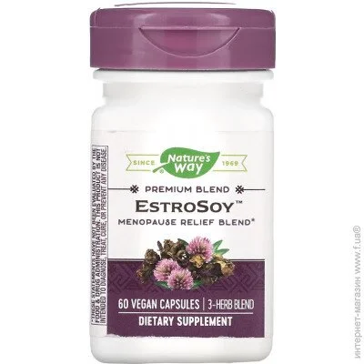   Nature`S Way   Nature"s Way EstroSoy Menopause Relief Blend, 60 