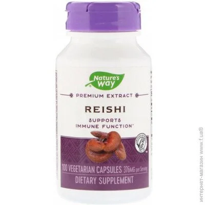   Nature`S Way Reishi Standardized 100 Veg Caps (000002602)