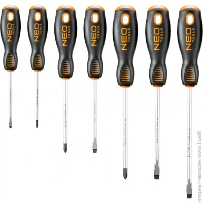     NEO TOOLS 04-206 7.   (Slotted),  (Phillips)
