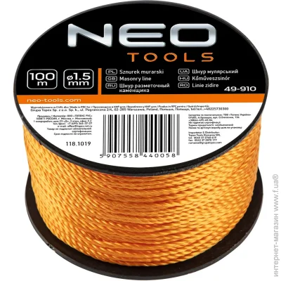   NEO TOOLS 49-910 100