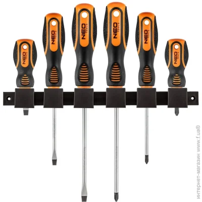     NEO TOOLS  NEO,  6 . (04-193)   (Phillips),  (Slotted)
