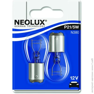   Neolux Standart P21/5W 21/5  2 .(N380-02B)