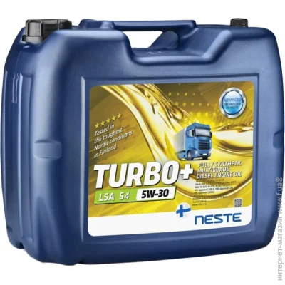   Neste Neste Turbo+ Lsa S4 5W30 Api Ck-4 E6, 9,  20