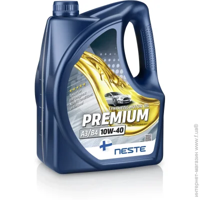 Моторна олива Neste PREMIUM А3/B4 10W-40 4 л Моторна олива Neste PREMIUM А3/B4 10W-40 4 л