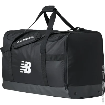   New Balance Team Duffel Bag Lrg Black (LAB13510BK-ONE SIZE)