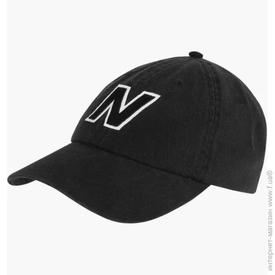  New Balance V990 Block Snapback Hat Black (LAH21214-BK-ONE SIZE)