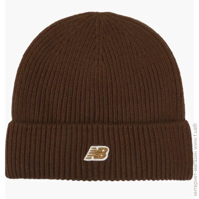  New Balance Watchman Beanie V3.0 Brown (LAH53008ROK-ONE SIZE)