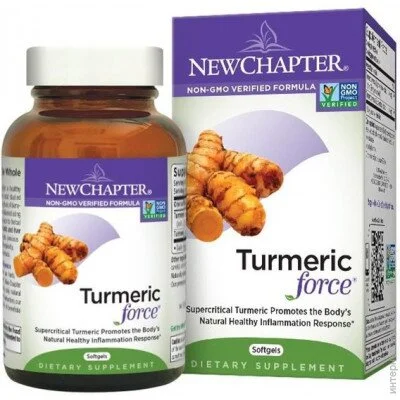   New Chapter Turmeric Force 60 Softgels NCR-6044 (000002690)