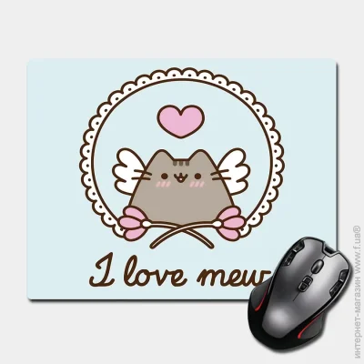        "I love Mew" - Pusheen 220  180  (18200) Nextprint