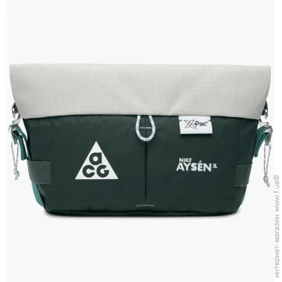  Nike Acg Aysen Fanny Pack (3L) Green/Grey (DV4051-338-ONE SIZE)