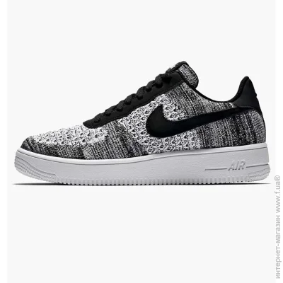 Кеди Nike Air Force 1 Flyknit 2.0 (AV3042-001-45) Кеди Nike Air Force 1 Flyknit 2.0 (AV3042-001-45)