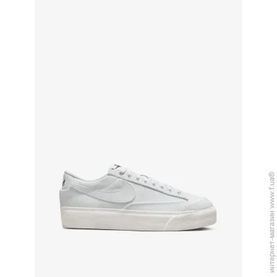    Nike Blazer Low Platform Canvas White (DV7475-100-38)