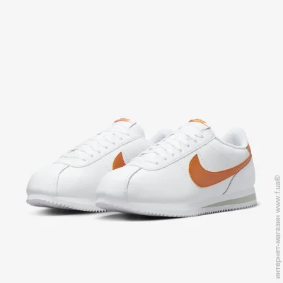    Nike Cortez .45 White Campfire Orange (DM4044-102-45)