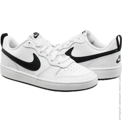    Nike Court Borough Low 2 (Gs) .40 (BQ5448-104-40)